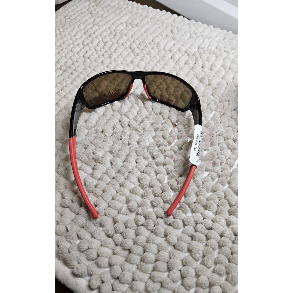 Columbia Extended Size Polarized Sunglasses Matte Black Frame - Picture 16 of 16